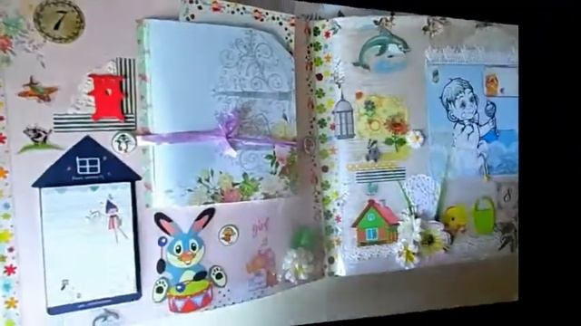 Подарок на День Рождения!Альбом своими рукамиСкрапбукингЩербинина Наталья