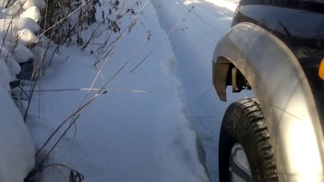 Toyota SURF Дача Дивногорск 25,01,2015г