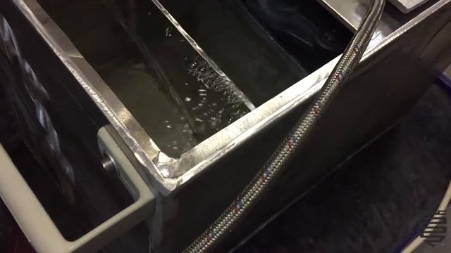 Тестовый запуск системы подачи СОЖ