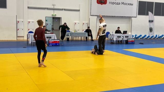 Fight BJJ NoGi/Round/Rock&Rolling19/Кондратьев Никита (R) vs Кремнев Кирилл/2009-2010/до 41 кг.