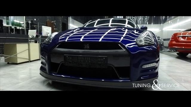 NISSAN GT-R - супер-кар покрыт супер-NANOкерамикой! Защита кузова авто в Киеве.
