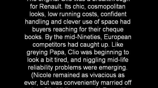 renault clio, citroen saxo, and more!