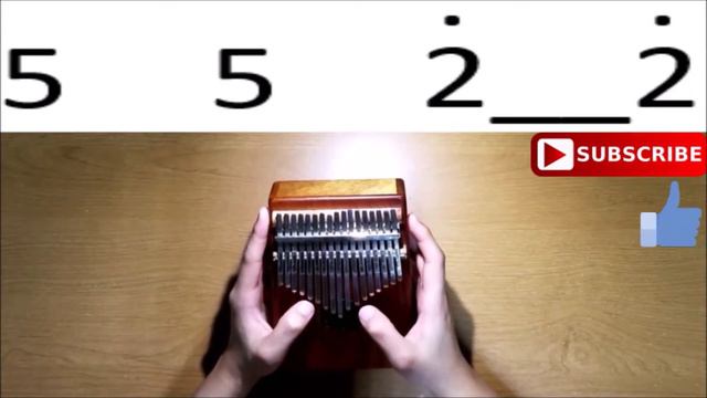 LET IT GO-Kalimba 17 Keys Cover-Easy Practice With Tab