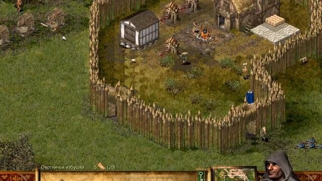 прохождение моего парня игры Stronghold без комментариев 1