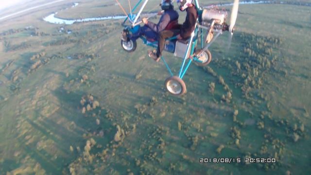 Полет с учетом ошибок после падения. Flying after a fall
