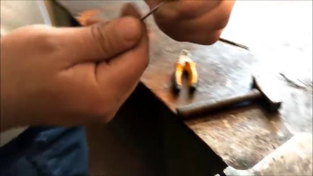 TEK TELDEN İŞÇİLİK ( key chain. How is it done )