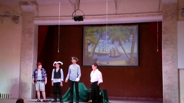 Отчетный спектакль театра-студии "Маскарад" по мотивам сказки   "Питер Пен"