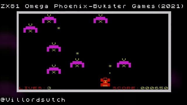 ZX81 Omega Phoenix from Bukster Games (2021)