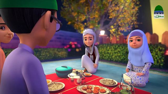 Ghulam Rasool Explains the Easy Islamic Manners of Eating  3D Animation  Kids Land