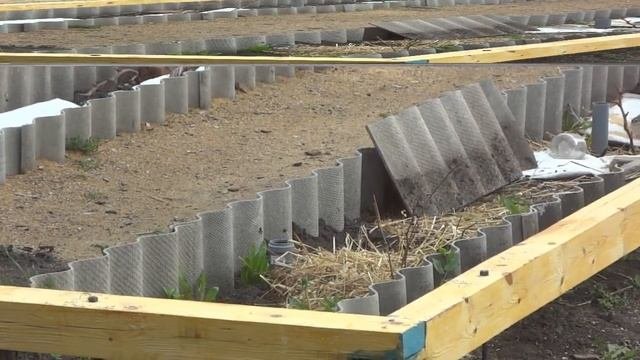 Муромцево 28  мая 2023гТеплица 2023г Фундамент