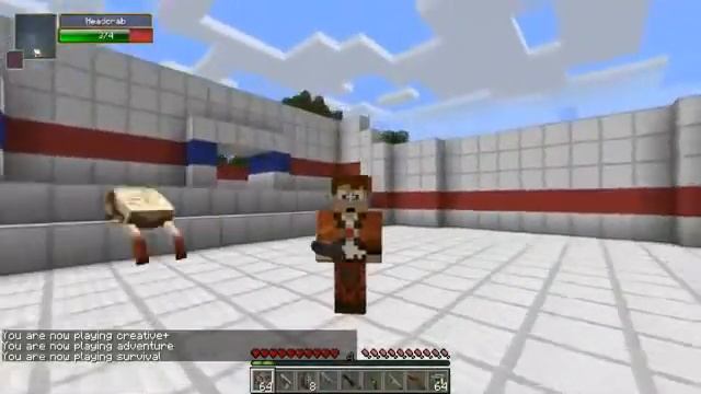 Game  Обзор модов Minecraft   ХАЛФ ЛАЙФ!!!! LambdaCraft #game #action