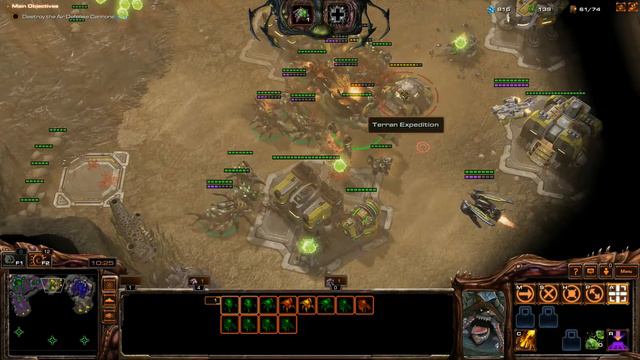 Evolution of the Swarm Mission 1: SC2 Custom Campaign