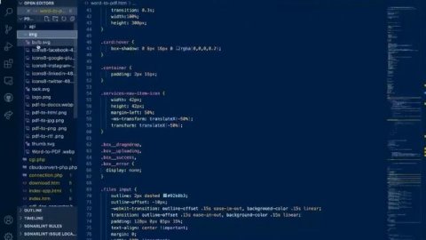 PDF To Word Converter Website #internship #codeclause #task2