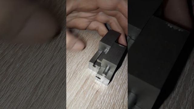 Кубический пазл на электроэрозионном станке