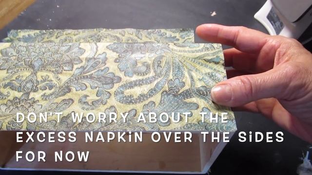 The Easiest Decoupage You’ll Ever Do #stayhome #createwithme