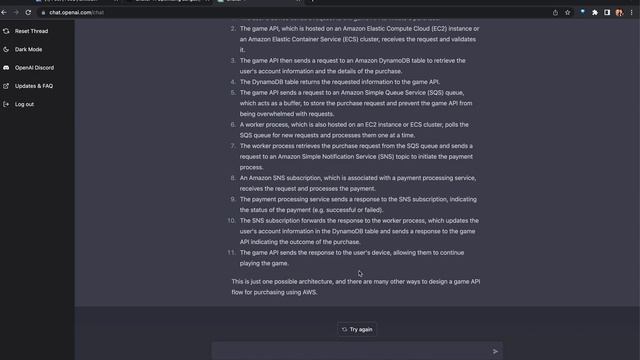 Part 1: ChatGPT, Design a Game API for Purchases & Matchmaking