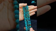 Natural turquoise smooth beads size 5mm 8mm 10mm for Jewelry Making DIY Bracelet  20240503-04-08