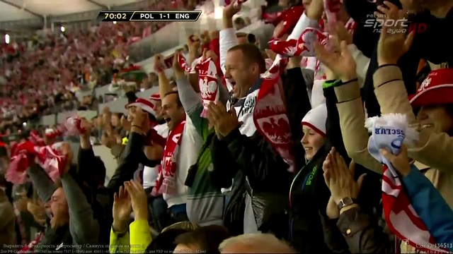Польша - Англия. 1-1. Глик