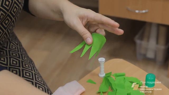 Занятие "Работа с традиционными материалами"
