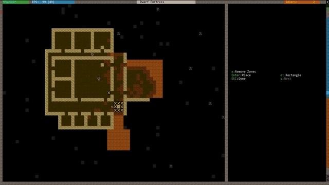 Dwarf Fortress s1e02 - Закапываемся