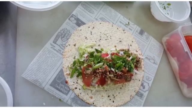 Мясные роллы-по пекински от кафе "Мясо & Лапша"