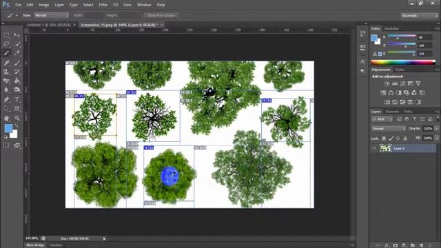 Slice Tool and Slice Select Tool in Photoshop Bangla Tutorial | Shadin Creative Design  #slicetool