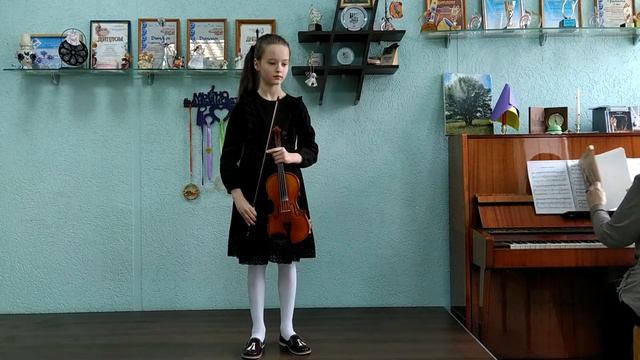 Кузьмич Ангелина скрипка соло младшая В Гродно ДМШИ 2