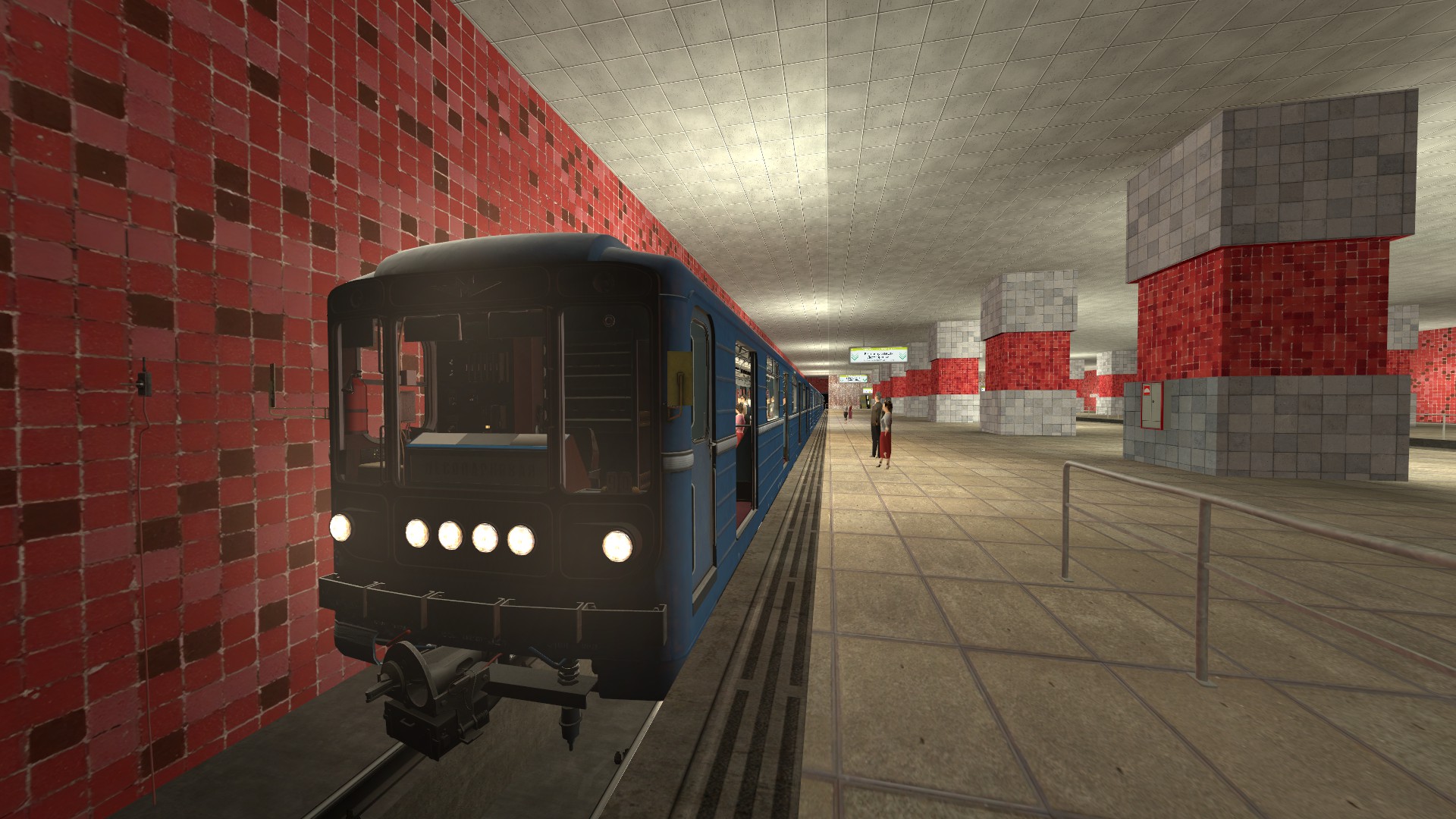 METROSTROI SUBWAY SIMULATOR IN GARRY ’S MOD / РЕАЛИСТИЧНЫЙ СИМУЛЯТОР МАШИНИСТА МЕТРО В ГИРРИС МОДЕ