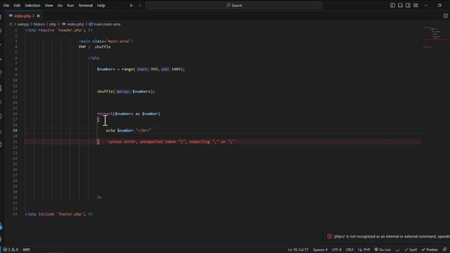 Array Shuffle Function In PHP