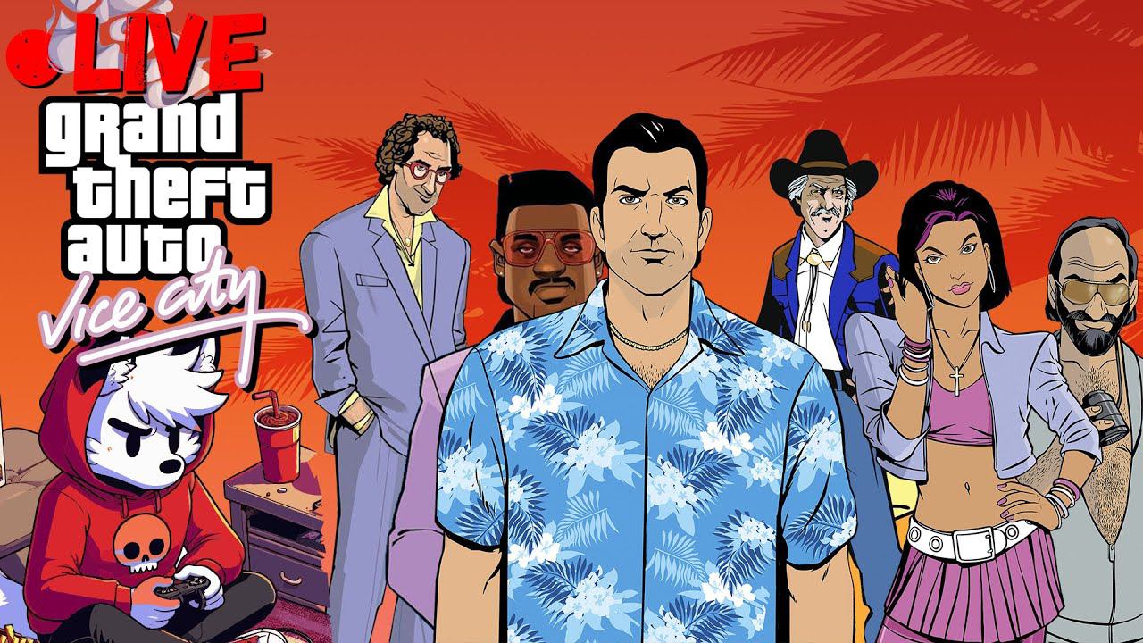 Загораем в Grand Theft Auto: Vice City (Playstation 2) | На Русском Языке | Выпуск 4