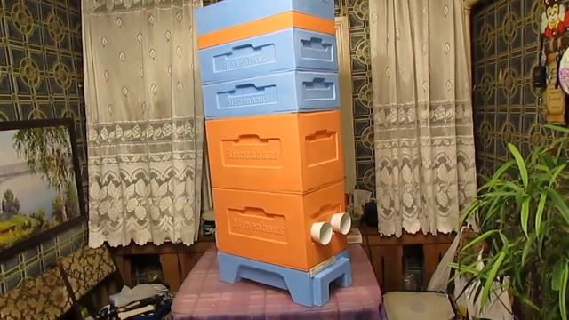 выбор улья для пчел - 6 рамочный, 2 корпусной, рамка Дадана , с 2 магазинами