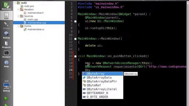 Qt Creator & C++ - Conexión a la Red - Video 2 - Enviando Datos hacia Archivo PHP