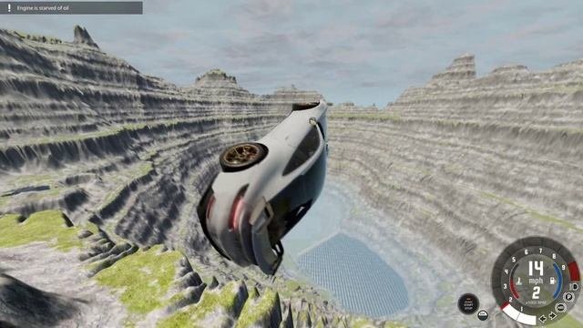 BeamNG.Drive Porsche 992 Leap Of Fatih