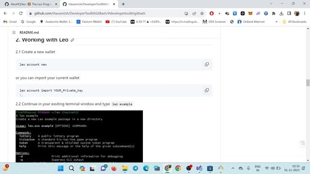 LEO - A BEGINNERS TUTORIAL FOR WINDOWS