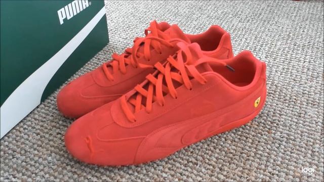 Puma Speedcat Ferrari Scuderia Red Leather