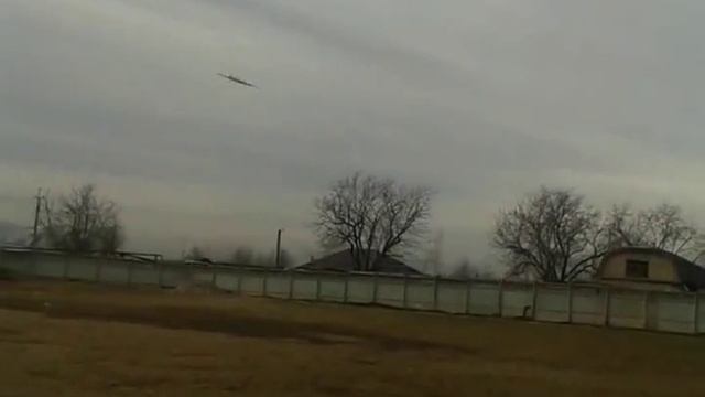 Падение нового кордового самолета. Control line Crash