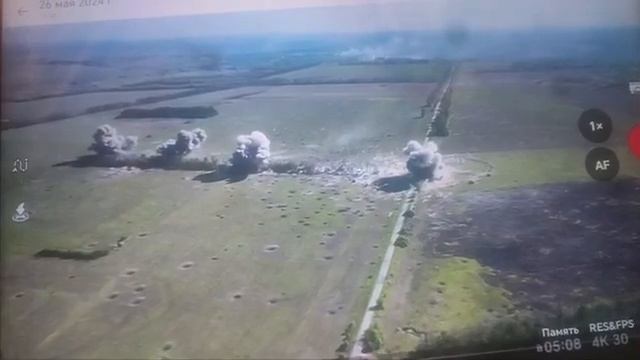 Тотальное уничтожение ФАБами опорного пункта ВСУ авиацией группировки «Север» рядом с Липцами