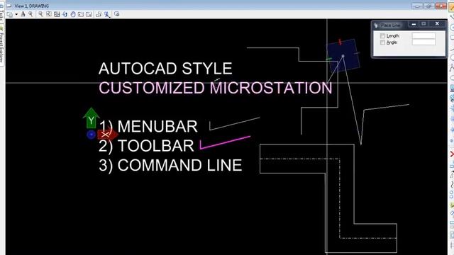 CUSTOMIZED MICROSTATION FOR AUTOCAD USERS