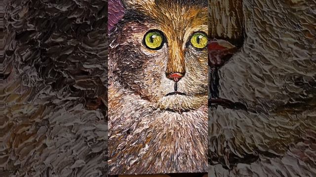 Великолепная пятёрка - Золотая Рыбка, Дружок, Кот, Лиса и Волк! Картины маслом. #художник #асеев