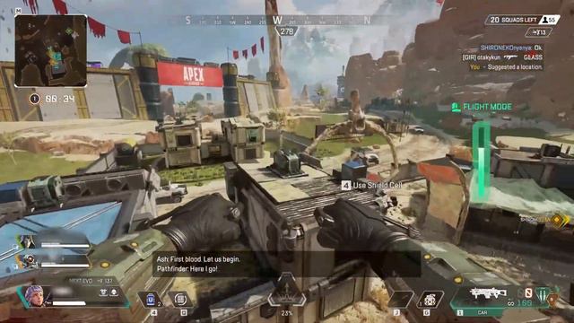 3 kills, 1 CAR (Apex Legends)