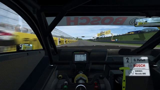 RaceRoom. DTM 2016: Mercedes-AMG C 63 DTM on Sachsenring Grand Prix