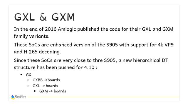Status of Mainline Linux on AmLogic SoCs