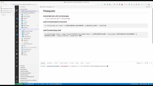 Azure ContainerApps - How to get up and running