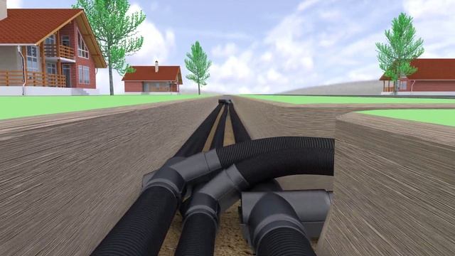 Теплотрассы Flexalen идеальное решение для коттеджей и загородных домов