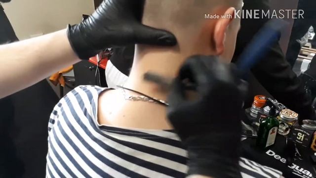 Стрижка undercut | ЛЮТЫЙBARBERHOSE