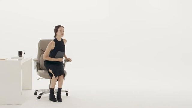 Nouhaus Ergonomic Posture Office Chair With Patented Click5 Lumbar Support