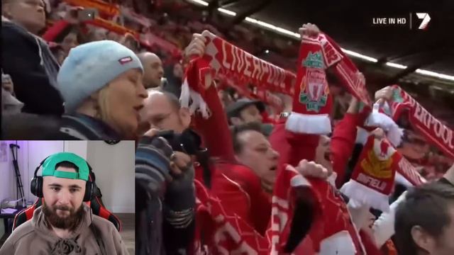 American Reacts to You'll Never Walk Alone (Liverpool) *emotional*