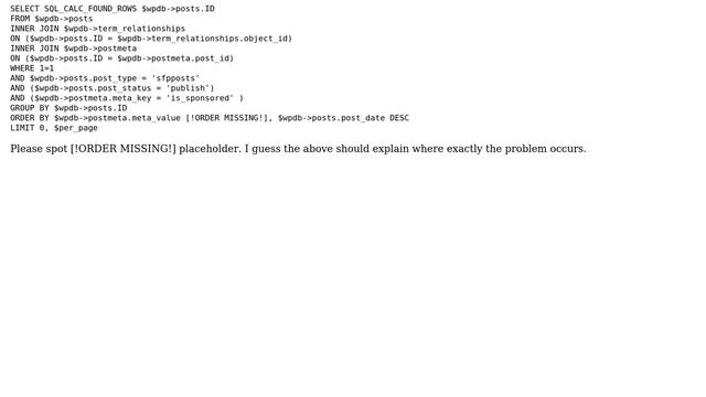 Wordpress: meta_query sorting by 2 keys