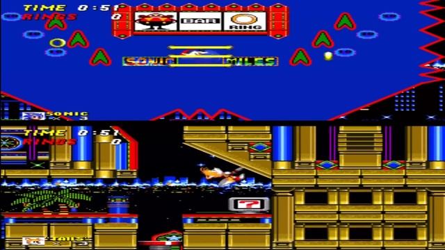 Sonic The Hedgehog 2 (Sega Genesis/PS3) 2 Player VS. (Popoman100 vs. SlientkilerX)