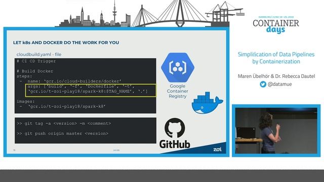 Simplification of Data Pipelines by Containerization - Maren Ü. & Dr. Rebecca D., Zoi